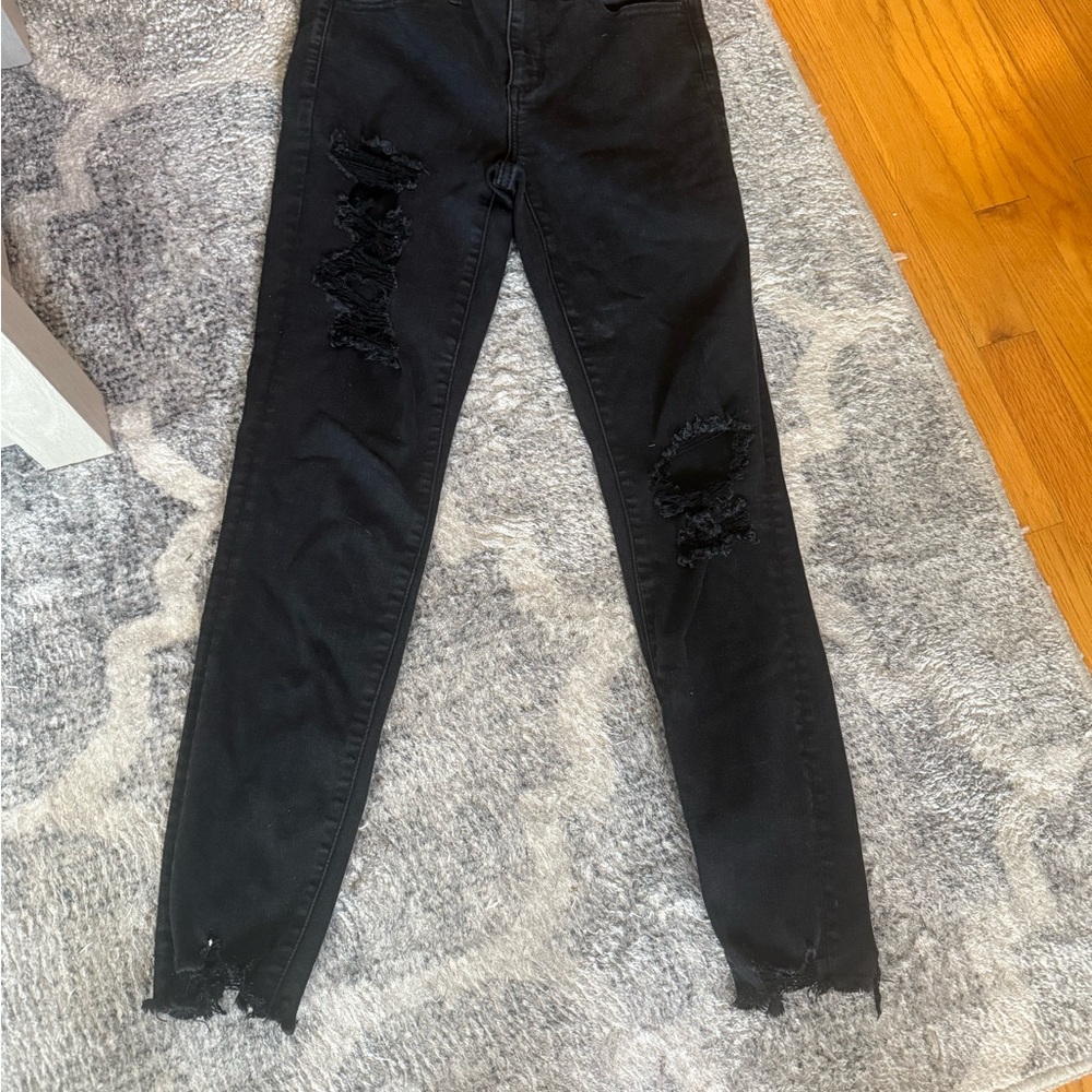 Black American Eagle Jeans